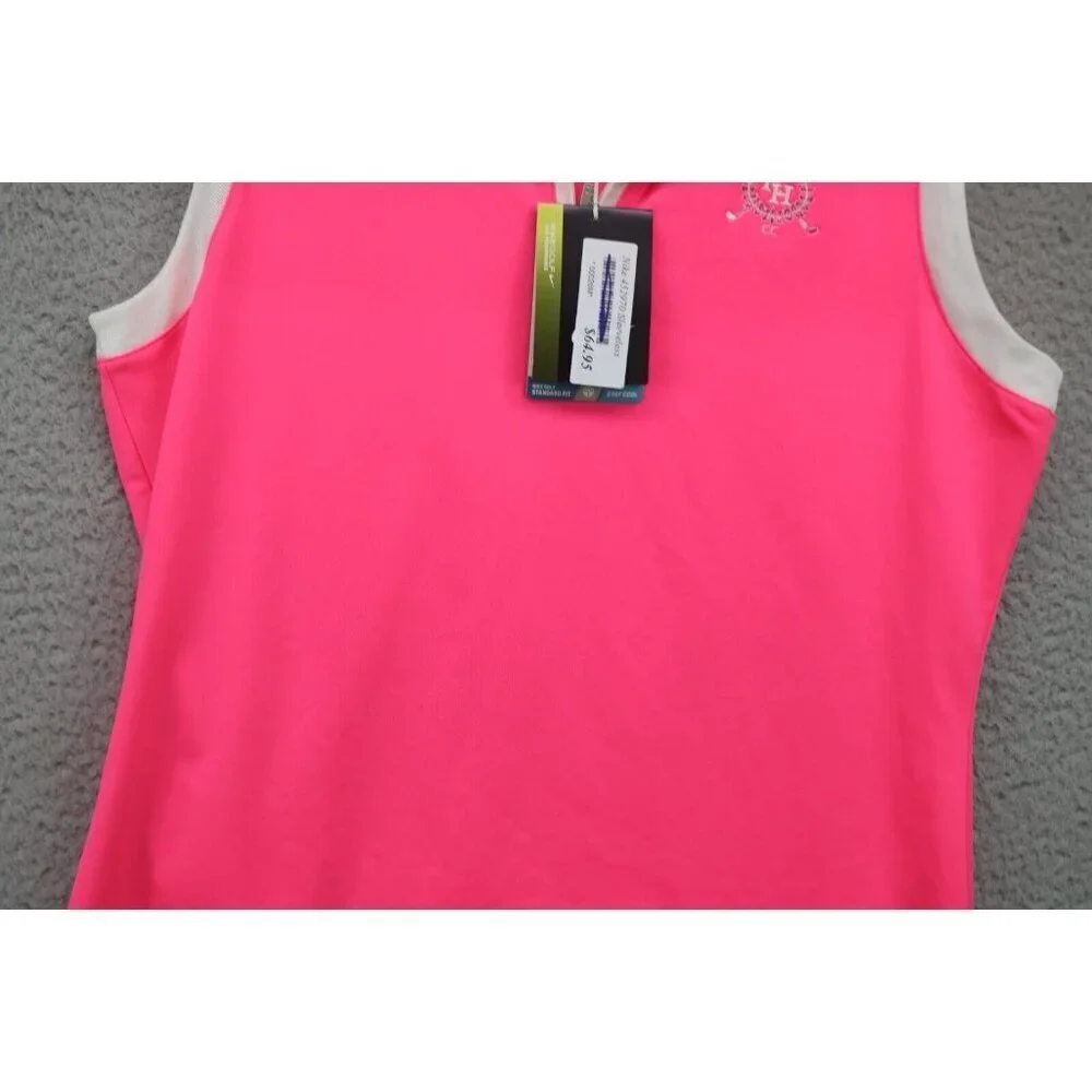 Nike Golf Bright Pink Dri-Fit Sleeveless Tunic-Size Medium-New with Tags-Golf